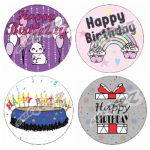 BIRTHDAY (60 STICKERS)   